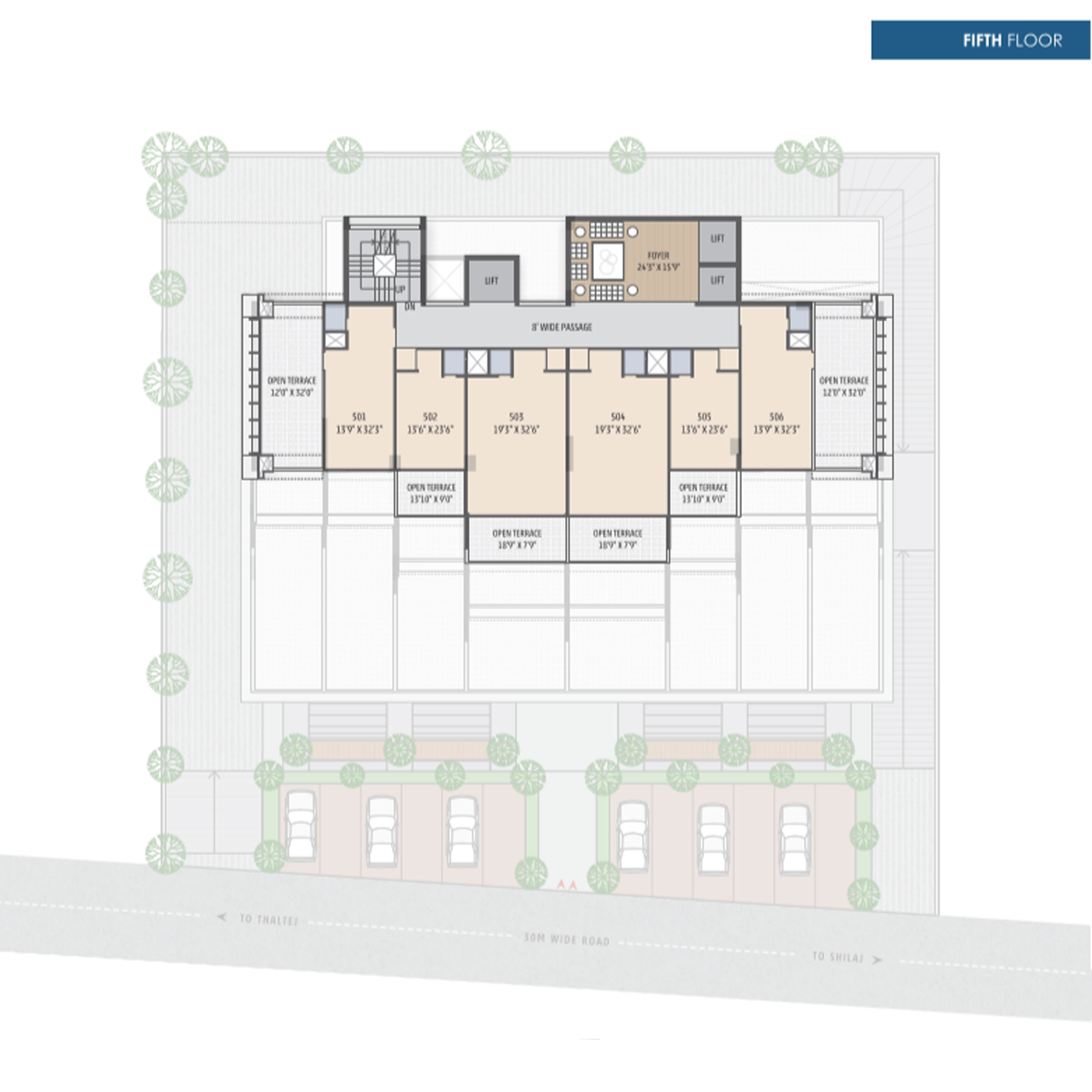 One World Metro Fifth Floor Plan